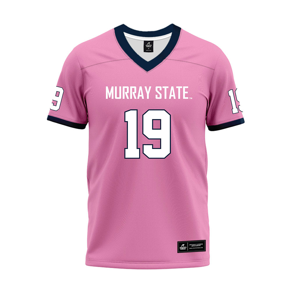 Murray State - NCAA Football : kam robinson - Pink Premium Premium Football Jersey