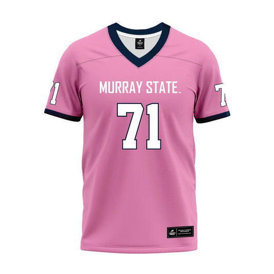 Murray State - NCAA Football : Cameron Stancil - Pink Premium Football Jersey-0