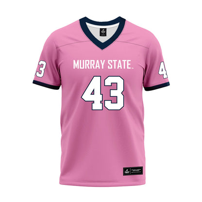 Murray State - NCAA Football : Alex Swafford - Pink Premium Football Jersey-0