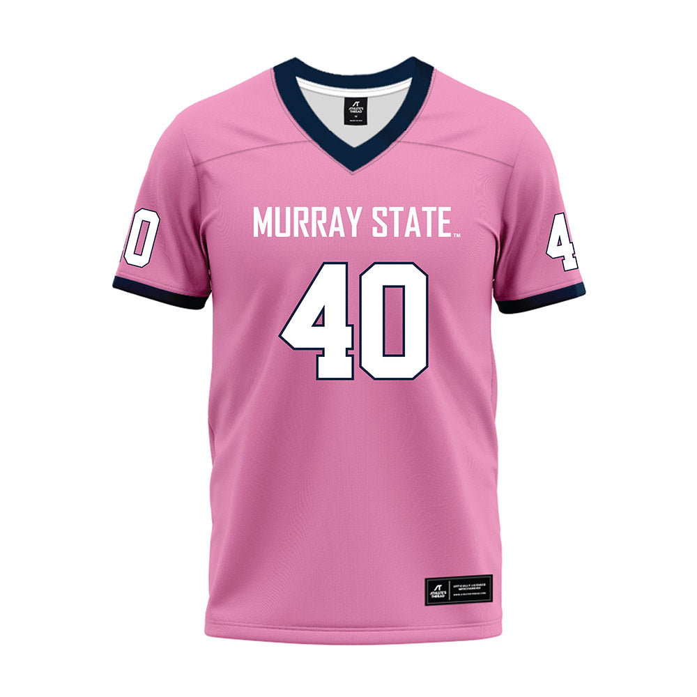 Murray State - NCAA Football : Jay Walker - Pink Premium Football Jersey-0