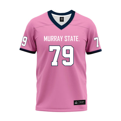 Murray State - NCAA Football : Joshua Bratcher - Pink Premium Football Jersey-0