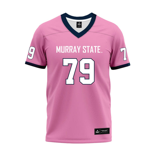 Murray State - NCAA Football : Joshua Bratcher - Pink Premium Football Jersey-0
