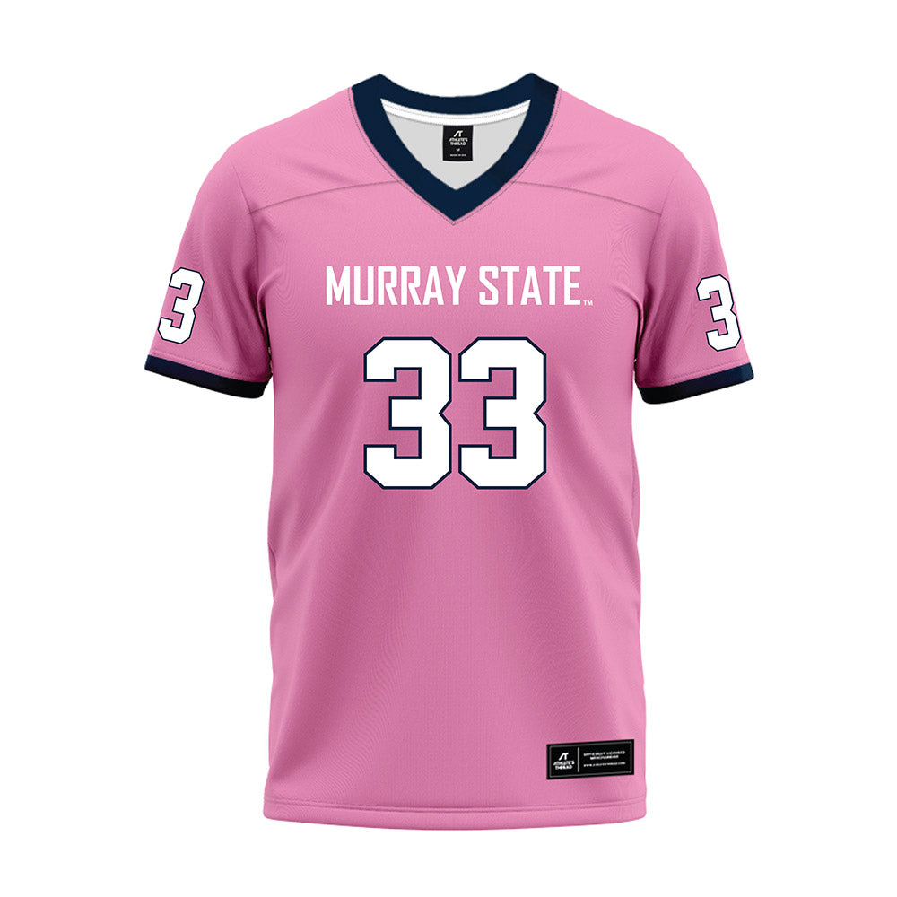 Murray State - NCAA Football : Tyrell Campbell - Pink Premium Premium Football Jersey
