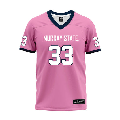 Murray State - NCAA Football : Tyrell Campbell - Pink Premium Premium Football Jersey