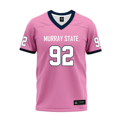 Murray State - NCAA Football : JJ Chatman - Pink Premium Football Jersey-0