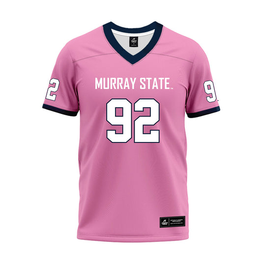 Murray State - NCAA Football : JJ Chatman - Pink Premium Football Jersey-0