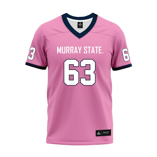 Murray State - NCAA Football : Jake Darby - Pink Premium Football Jersey-0
