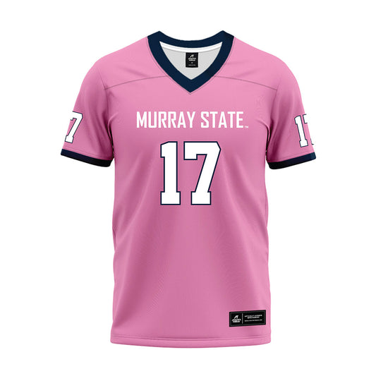 Murray State - NCAA Football : Trace Corum - Pink Premium Football Jersey-0