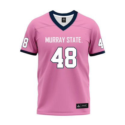 Murray State - NCAA Football : Everett Currie - Pink Premium Football Jersey-0