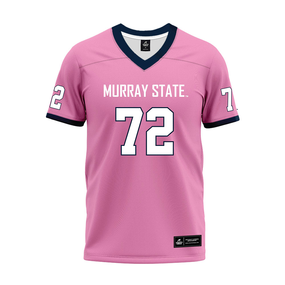 Murray State - NCAA Football : Carson Gilliland - Pink Premium Football Jersey-0