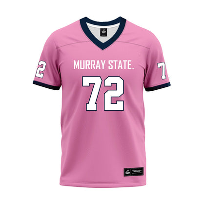 Murray State - NCAA Football : Carson Gilliland - Pink Premium Football Jersey-0