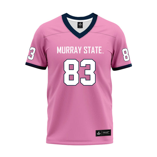 Murray State - NCAA Football : Harrison Spencer - Pink Premium Football Jersey-0