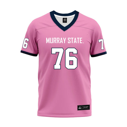 Murray State - NCAA Football : Daniel Cole - Pink Premium Football Jersey-0