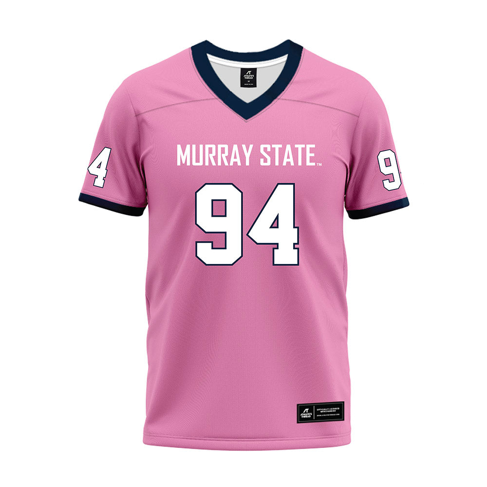 Murray State - NCAA Football : Rickshun Wilson - Pink Premium Football Jersey-0
