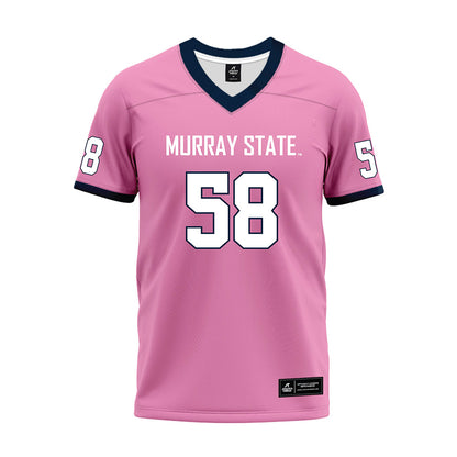Murray State - NCAA Football : Brody Phelps - Pink Premium Football Jersey-0