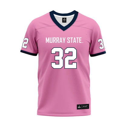 Murray State - NCAA Football : Dylan Embry - Pink Premium Football Jersey-0