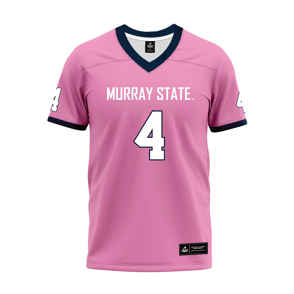 Murray State - NCAA Football : Thomas OHara - Pink Premium Football Jersey-0