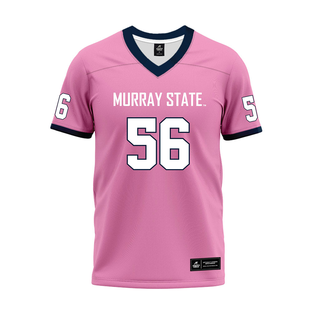 Murray State - NCAA Football : Graham McLelland - Pink Premium Football Jersey-0
