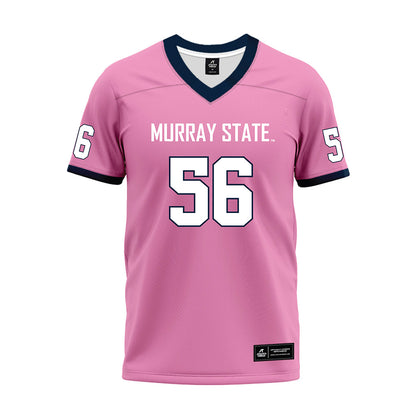 Murray State - NCAA Football : Graham McLelland - Pink Premium Football Jersey-0