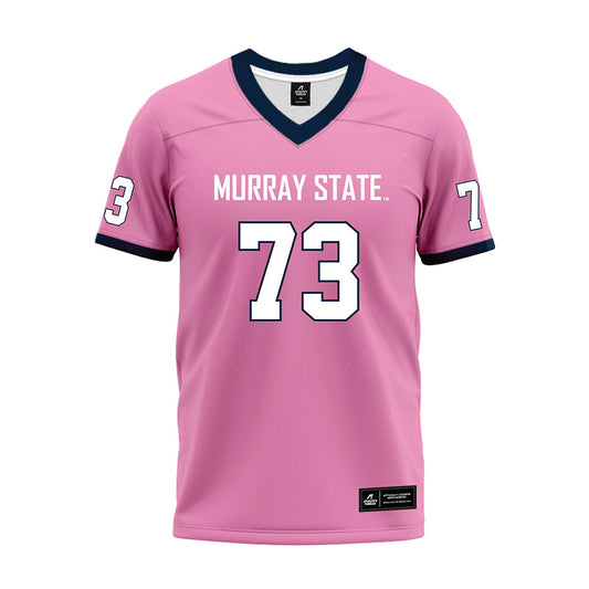 Murray State - NCAA Football : Jaheer Foucault - Pink Premium Football Jersey-0
