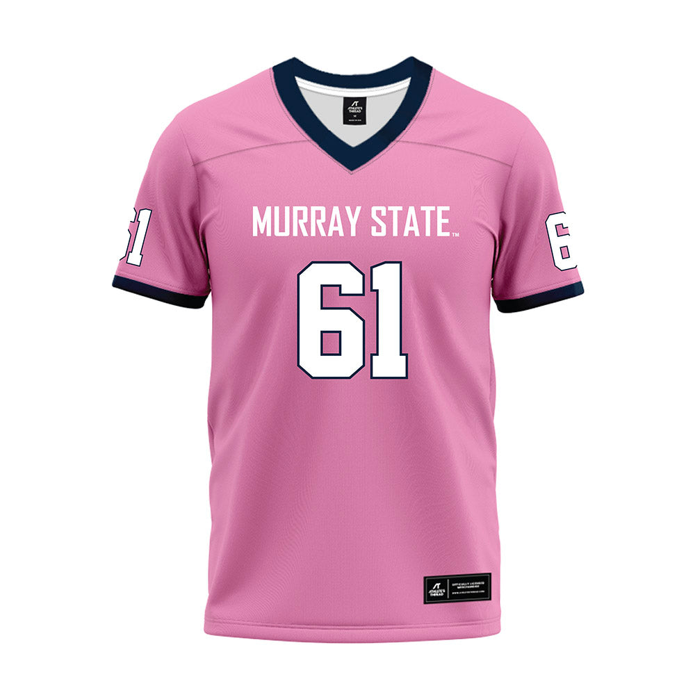 Murray State - NCAA Football : AJ Shadid - Pink Premium Football Jersey-0