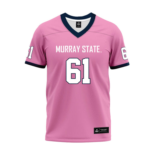 Murray State - NCAA Football : AJ Shadid - Pink Premium Football Jersey-0