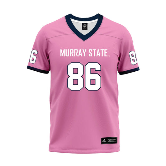 Murray State - NCAA Football : Reece Wilder - Pink Premium Football Jersey-0