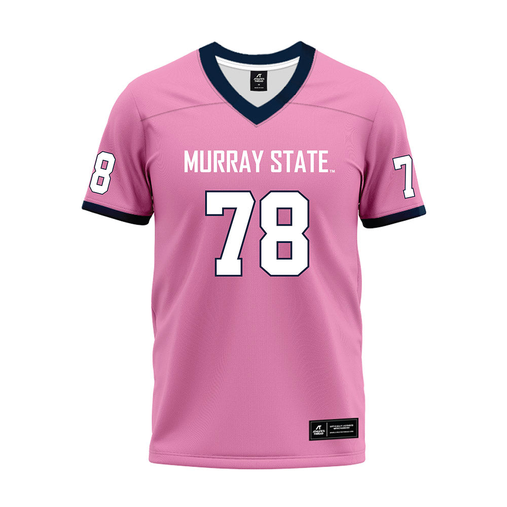 Murray State - NCAA Football : Eric Kirkpatrick - Pink Premium Football Jersey-0