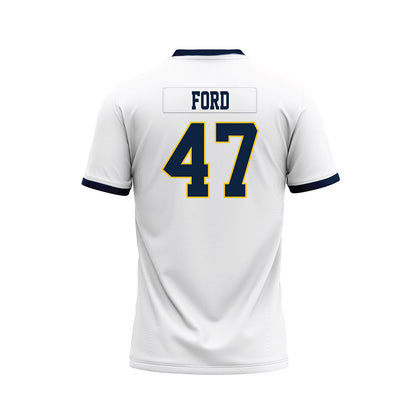 Murray State - NCAA Football : Cooper Ford - White Premium Football Jersey-1
