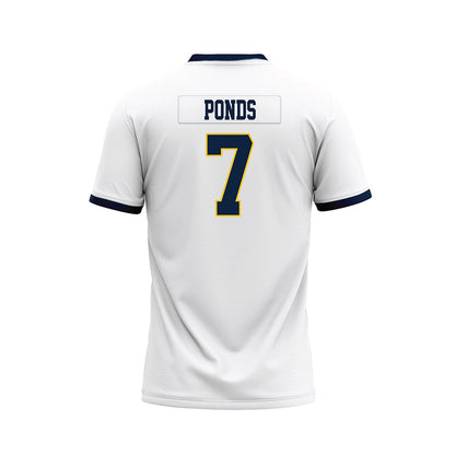 Murray State - NCAA Football : Marion Ponds - White Premium Football Jersey-1