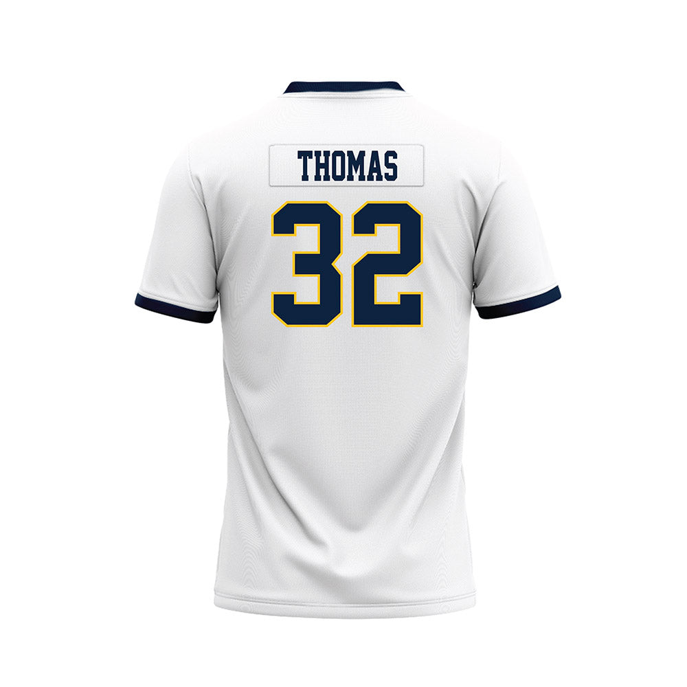 Murray State - NCAA Football : Blaize Thomas - White Premium Football Jersey-1