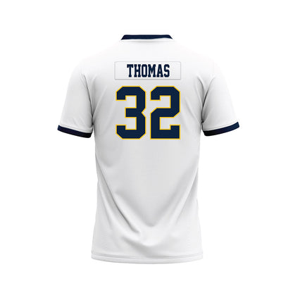 Murray State - NCAA Football : Blaize Thomas - White Premium Football Jersey-1