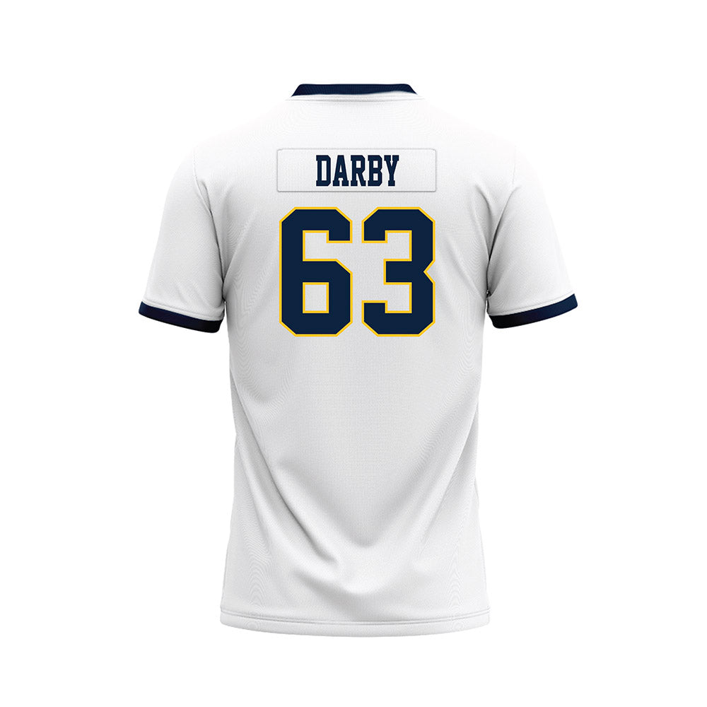 Murray State - NCAA Football : Jacob Darby - White Premium Football Jersey-1