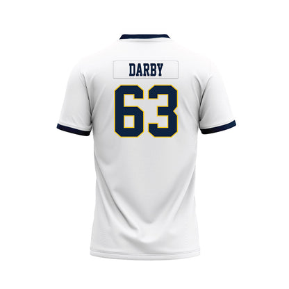 Murray State - NCAA Football : Jacob Darby - White Premium Football Jersey-1