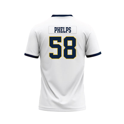 Murray State - NCAA Football : Brody Phelps - White Premium Football Jersey-1