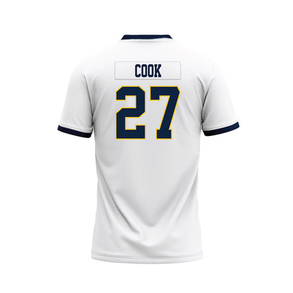 Murray State - NCAA Football : Zayden Cook - White Premium Football Jersey-1