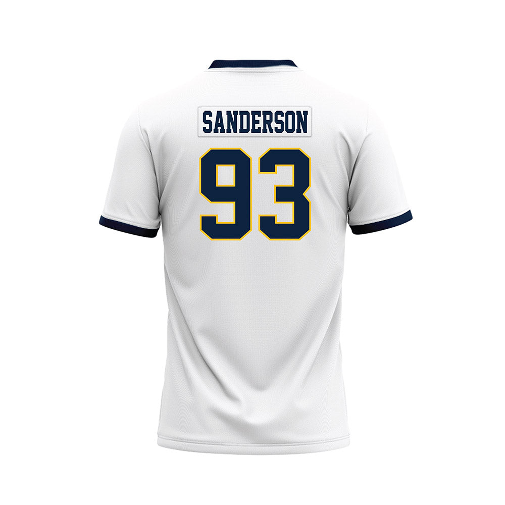 Murray State - NCAA Football : CJ Sanderson - White Premium Football Jersey-1