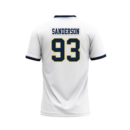 Murray State - NCAA Football : CJ Sanderson - White Premium Football Jersey-1
