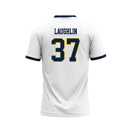 Murray State - NCAA Football : Logan Laughlin - White Premium Football Jersey-1