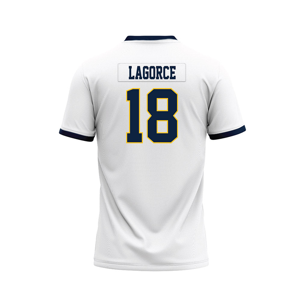 Murray State - NCAA Football : HANK LAGORCE - White Premium Football Jersey-1