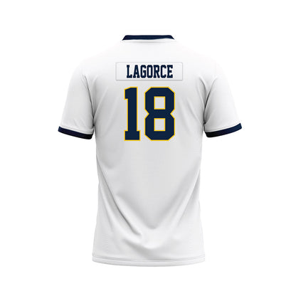 Murray State - NCAA Football : HANK LAGORCE - White Premium Football Jersey-1