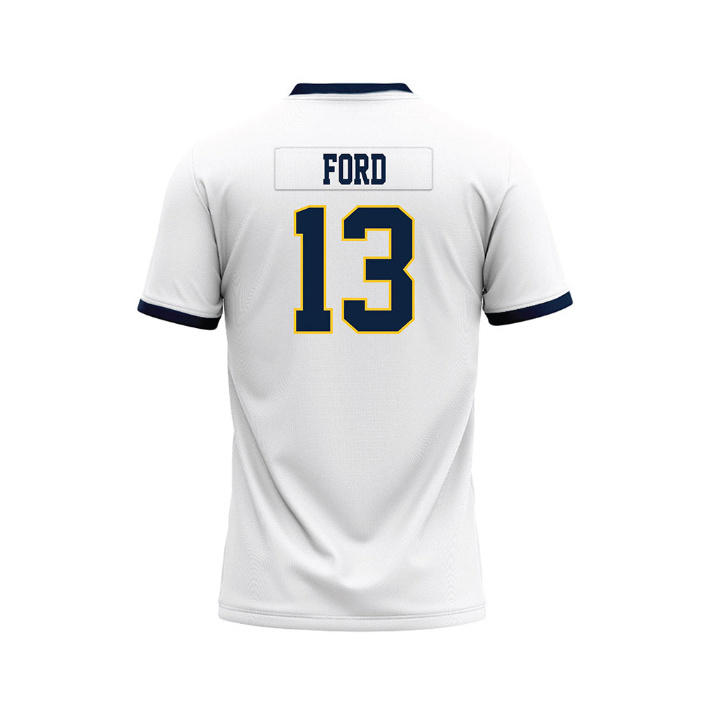 Murray State - NCAA Football : John Ford - White Premium Football Jersey-1