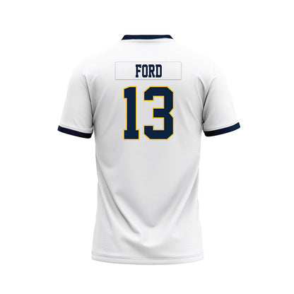 Murray State - NCAA Football : John Ford - White Premium Football Jersey-1