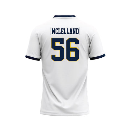 Murray State - NCAA Football : Graham McLelland - White Premium Football Jersey-1