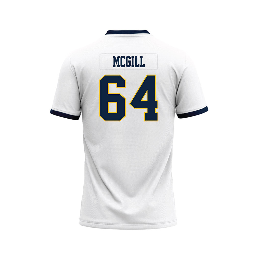 Murray State - NCAA Football : Kenneth McGill - White Premium Football Jersey-1