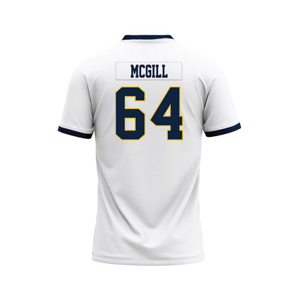 Murray State - NCAA Football : Kenneth McGill - White Premium Football Jersey-1