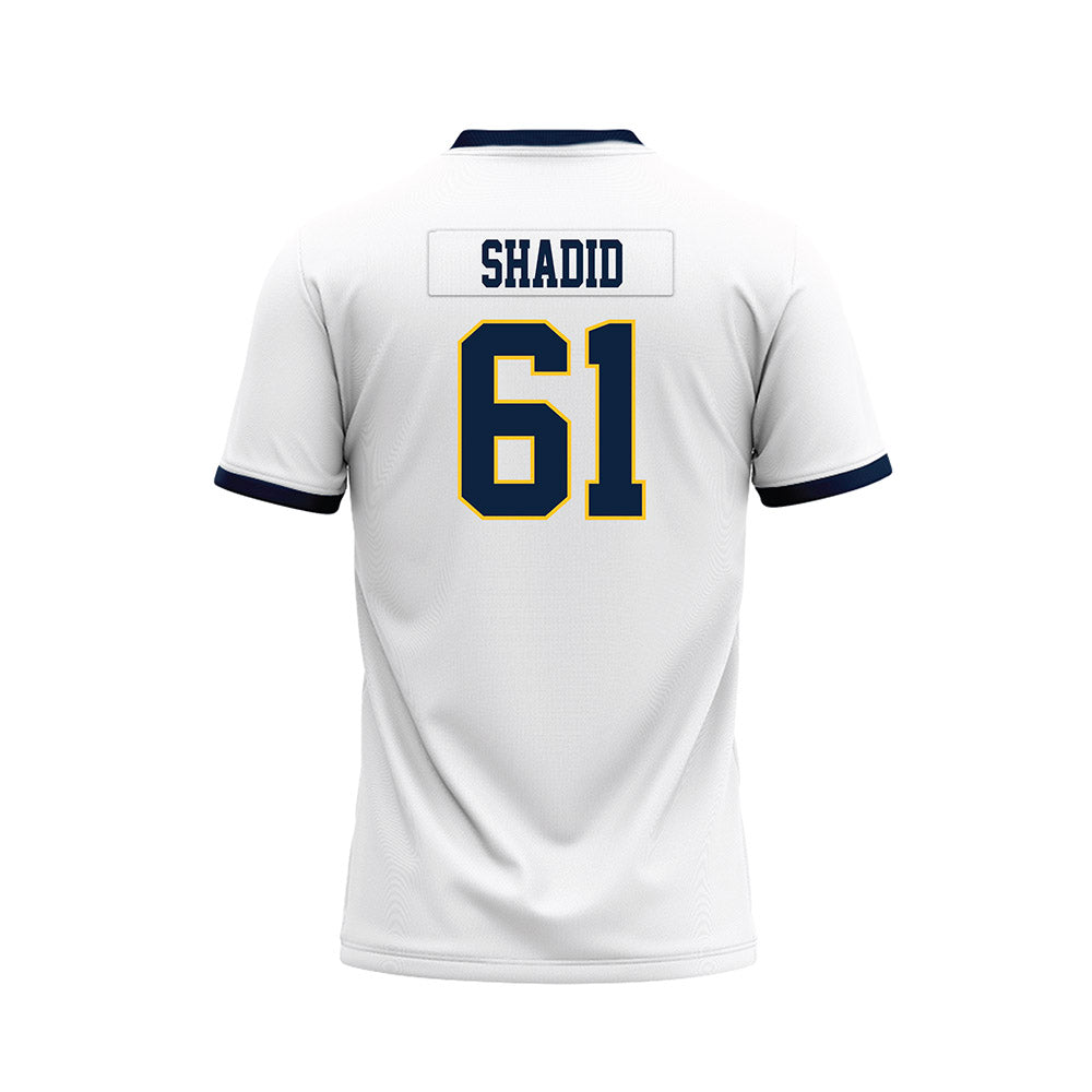Murray State - NCAA Football : AJ Shadid - White Premium Football Jersey-1