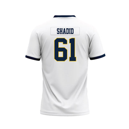 Murray State - NCAA Football : AJ Shadid - White Premium Football Jersey-1