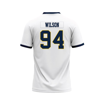 Murray State - NCAA Football : Rickshun Wilson - White Premium Football Jersey-1