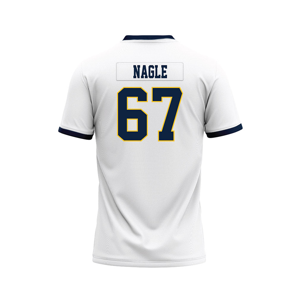 Murray State - NCAA Football : Thatcher Nagle - White Premium Football Jersey-1